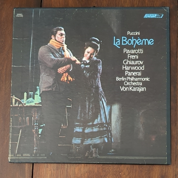 Puccini La Bohème Vinyl Record Set - Picture 1 of 7